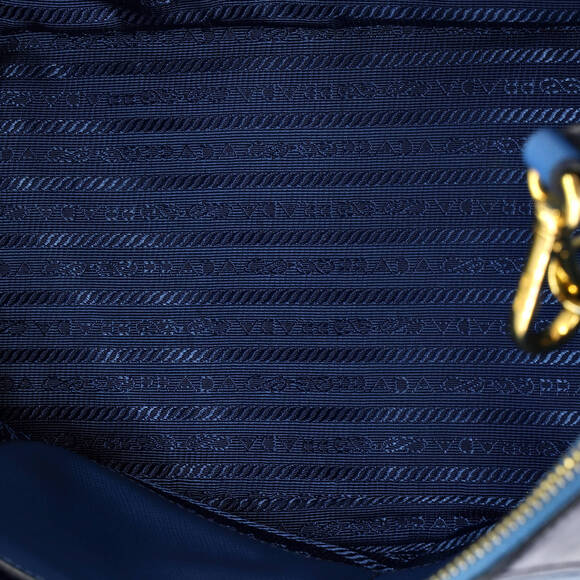 Prada Bicolor Double Zip Lux Tote #239139P88B - Picture 5 of 8